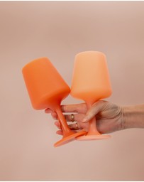 porter green - swepp | silicone unbreakable wine glasses