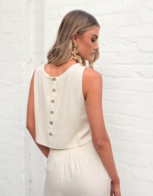 Esther & Co - Lizzo Top - Oatmeal