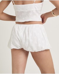 Love Notes - Romee Bubble Hem Shorts