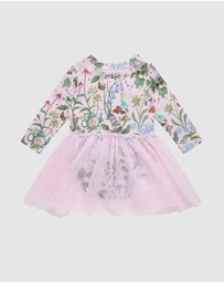 Fleur Harris - 'Enchanted Flowers Party' Heavenly Tutu Dress Baby in Sugar Pink