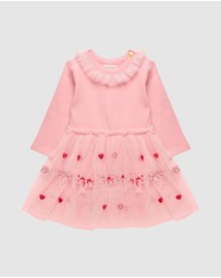 Fleur Harris - Flourish Tutu Bodysuit Dress in Pink
