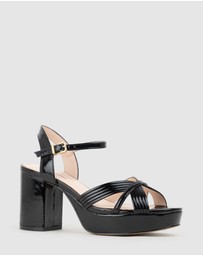 Edward Meller - RAYNE80 Strappy Crossover Platform Sandal