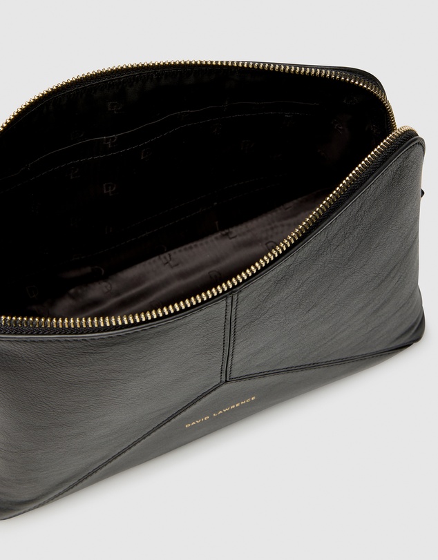 David Lawrence - Frida Leather Cosmetic Pouch