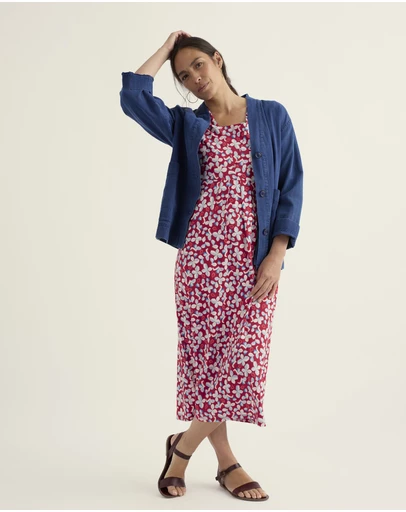 Seasalt - Seed Packet Short Sleeve Midi Dress