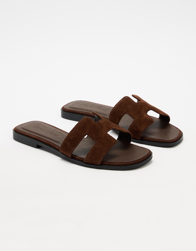Atmos&Here - Pelly Suede Sandals