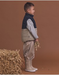 Crywolf - REVERSIBLE YETI VEST Ash Colourblock