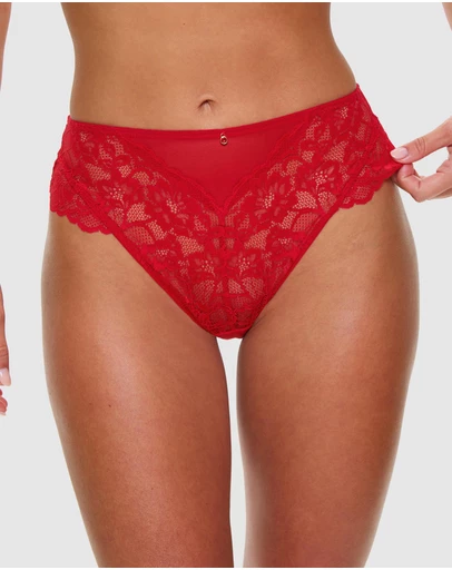 Ann Summers - Sexy Lace High Waist Brazilian