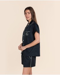 Gingerlilly - Rebecca Judd x Gingerlilly Camilla Cotton Short PJ Set