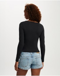 Cotton On - Hold Me Long Sleeve T-Shirt