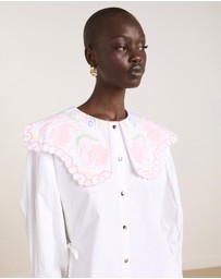 Damson Madder - Valentina Collared Blouse WS Exclusive