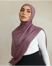 Mod Squad - Double Stitch Hijab- Lavender