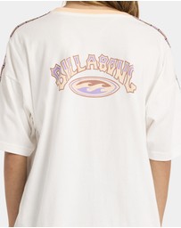 Billabong - Girls 6 to 16 Old Dayz Oversized T-Shirt