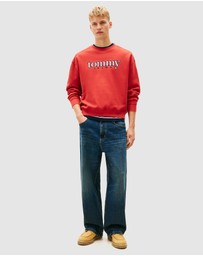 Tommy Jeans - 90s Texture Graphic Crew Sweatshirt