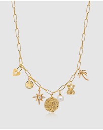 Nialaya Jewellery - Women's Charm Necklace