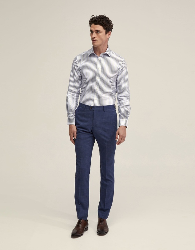 Oxford - Beckton Striped Cotton Shirt