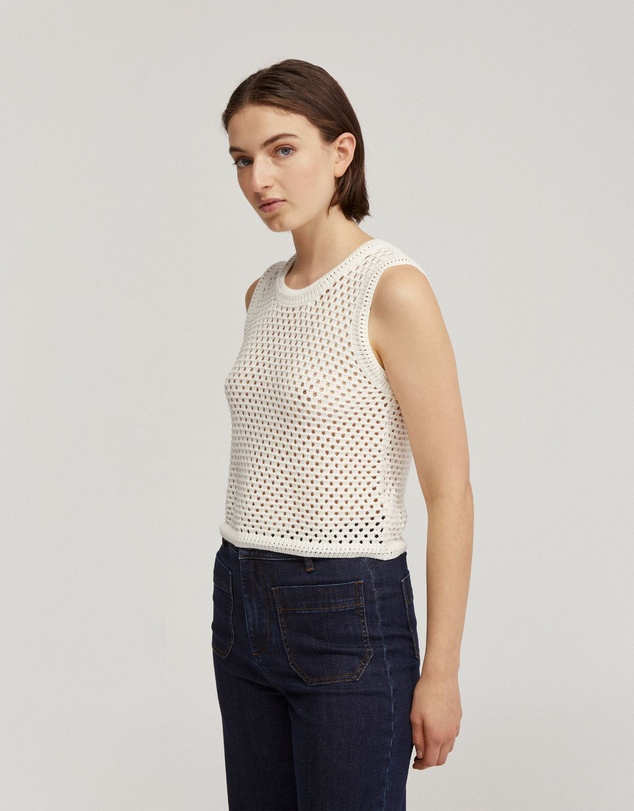 Oxford - Amalfi Open Knit Tank