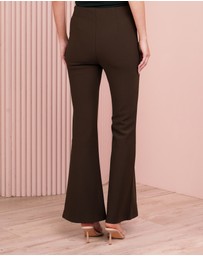 Azzurielle - Joy Bootleg Pintuck Pants
