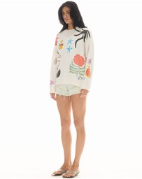 THE TALES - Illustrated Postcards Sweater