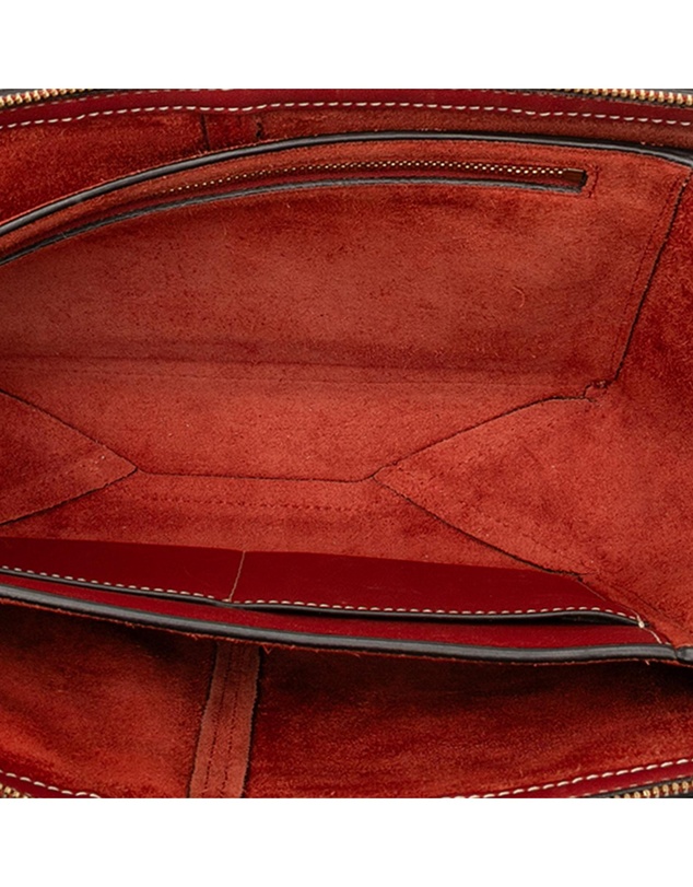 Pre-Loved by Azura Reborn - Pre-Loved Trifold Leather Clutch On Chain