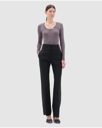 REMAIN Birger Christensen - Double Waistband Pants