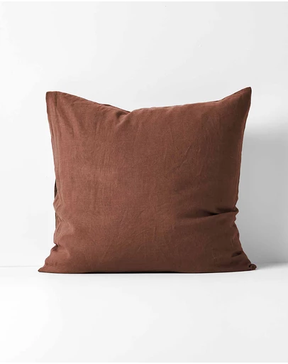 Aura Home - Emile Linen European Pillowcase
