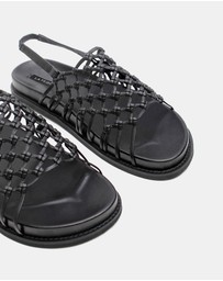 La Tribe - Knotted Sandals - ICONIC EXCLUSIVE