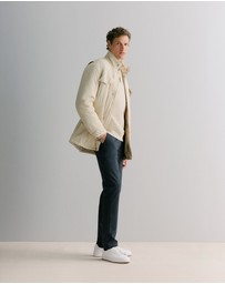 Trenery - Longline Technical Field Jacket in Fawn