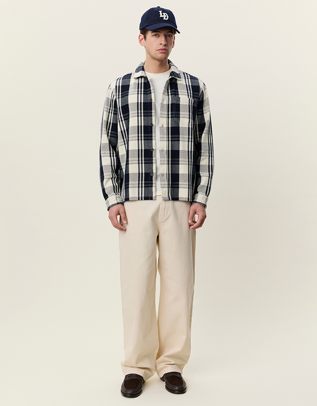 Les Deux - Structured Check Overshirt