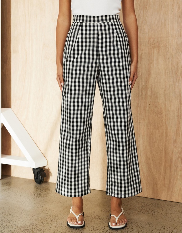 Atmos&Here - Larisa Gingham Pants