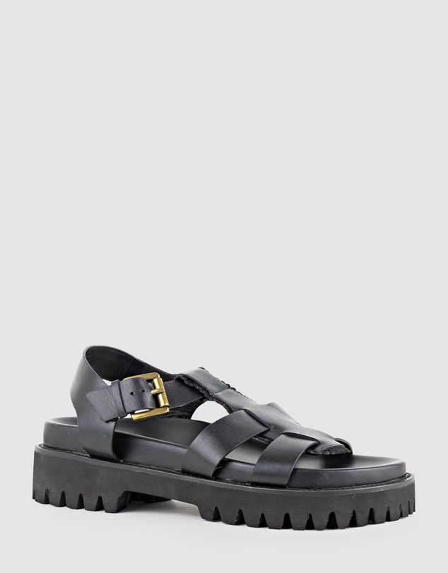 Edward Meller - SANDAR Gladiator Sandal on Chunky Sole