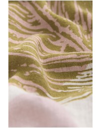 NEXT - Short Sleeve Tie Waist Midi Shirt Dress with Linen