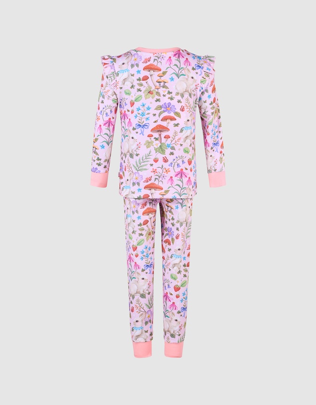 Fleur Harris - 'Forest Friends' Whimsical Sleep Set in Pink