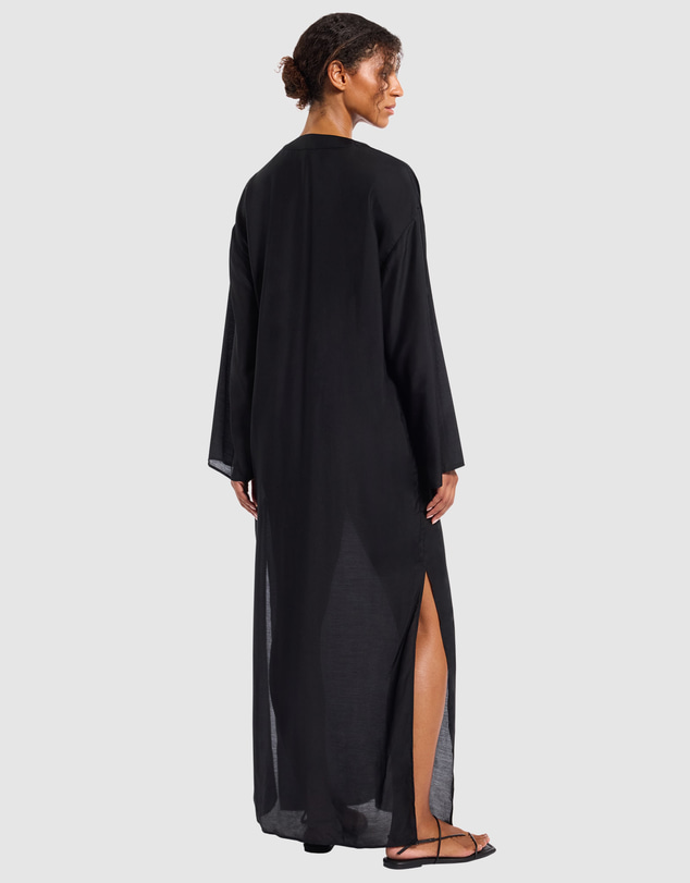 JETS - Silk Lustre Maxi Kaftan