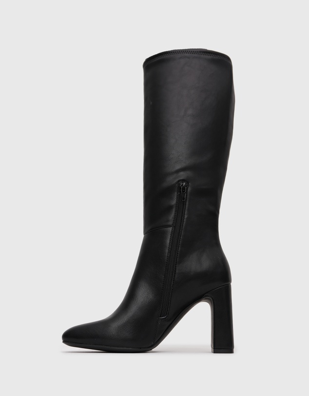 Betts - Wider Fit Prime Block Heel Knee High Boots