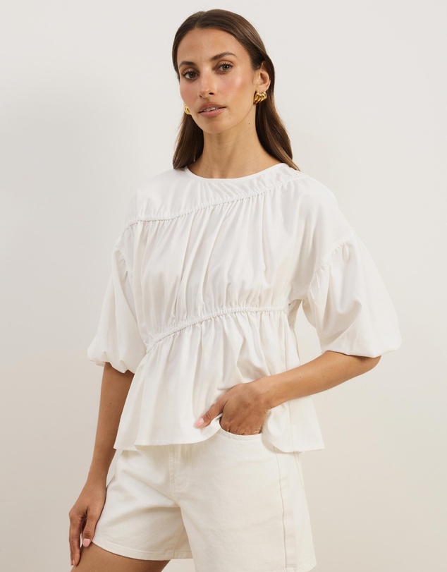 Atmos&Here - Cressida Smock Top