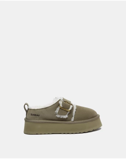EVERAU - EverAU Ugg Tobias Cow Suede Upper House Shoes