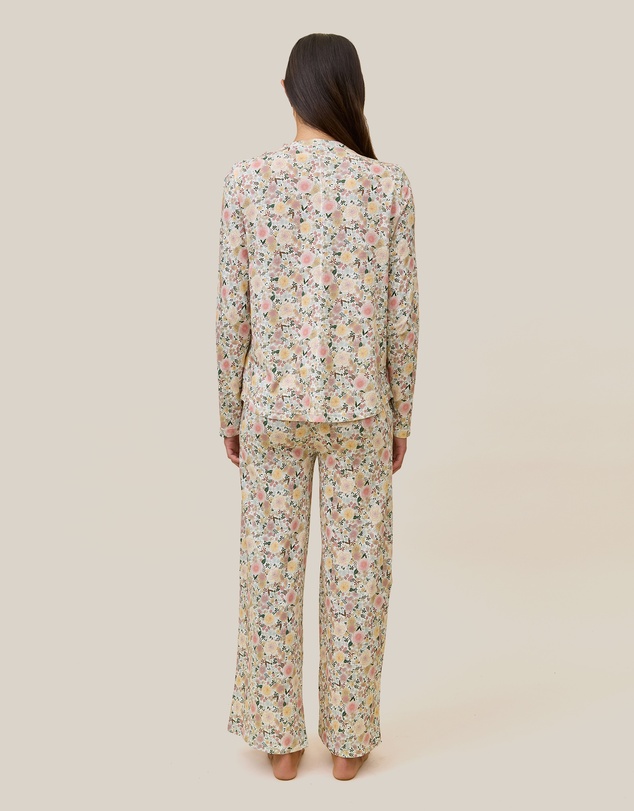 Papinelle - Meribel Organic Cotton Knit Long Sleeve Tee and Wide Leg Pant