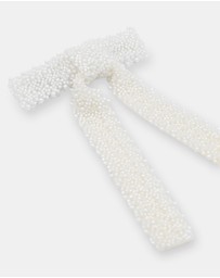Morgan & Taylor - Vanessa Hair Bow in White