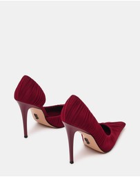 Steve Madden - Evangeline Burgundy Heels