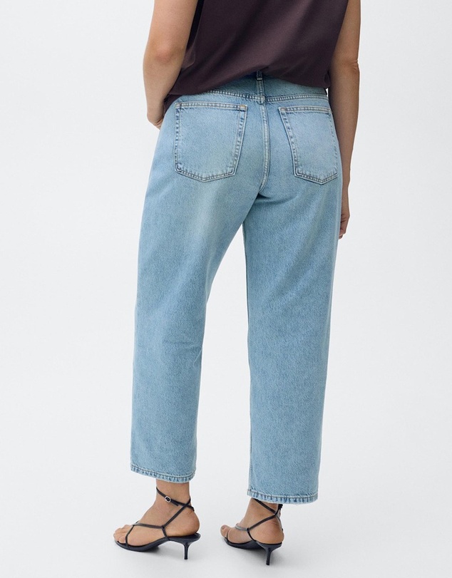 M.N.G - Blanca Mid-Rise Straight Jeans