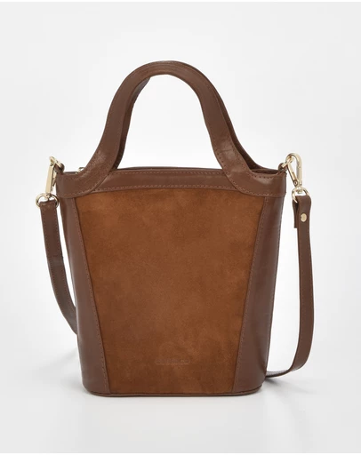 Cobb & Co - Parkwood Suede Leather Crossbody Bag