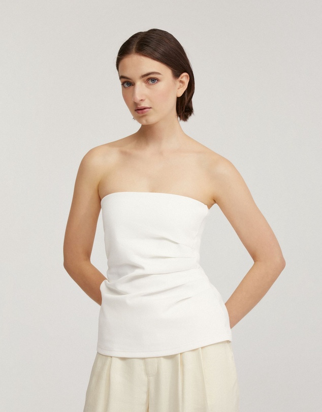 Oxford - Clara Strapless Ponti Top