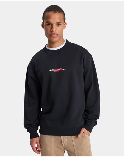 Quiksilver - Mens Mercury Trident Crew Neck