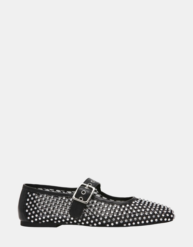Steve Madden - Marcela Black Mesh Flats