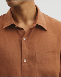 Country Road - Organically Grown Linen Regular Fit Shirt