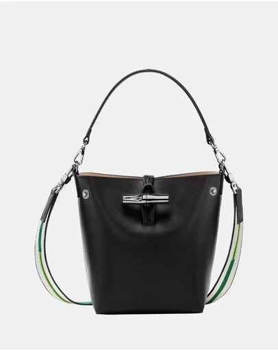Longchamp - Le Roseau Leather Bucket Bag - XS