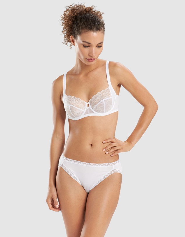 Natori - Statement Supportive Full Figure Wired Lace Bra