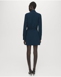 M.N.G - Draped Scarf Dress