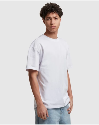 Urban Classics - Cotton Loose Tee - White