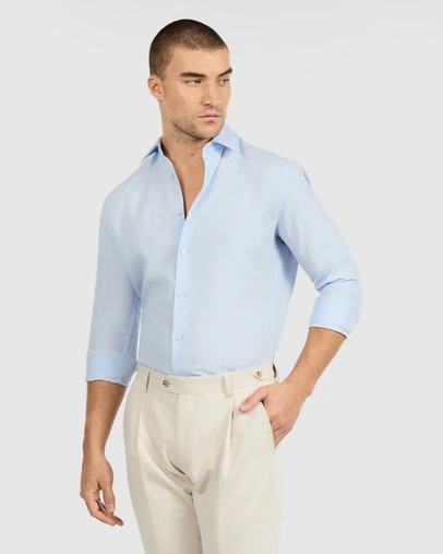 Tarocash - Tide Slim Linen Lyocell Shirt